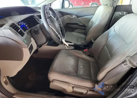 2012 Honda Civic Exl from USA, damaged, VIN 2HGFB2F97CH506836